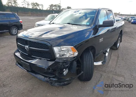 2018 Ram 1500 Express 4X4 6'4 Box from USA, damaged, VIN 1C6RR7FGXJS264558
